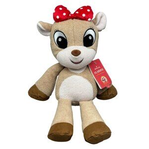 Clarice Hallmark 50 Years Plush Stuffed Animal Song Red Nosed Reindeer READ NEW